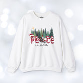 Christmas Biker Gnome Crew Neck Sweatshirt